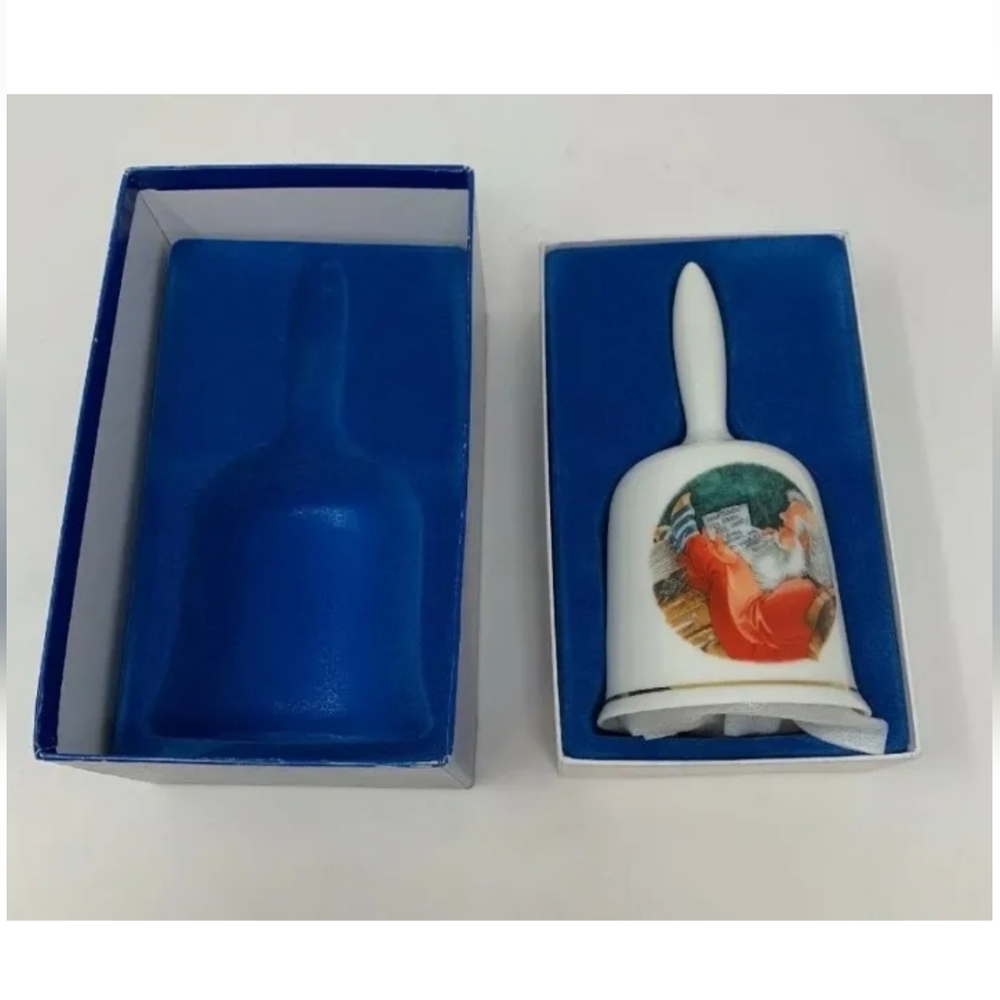 Harley Davidson 1993 Limited edition Holiday Christmas Bell Checking It Twice